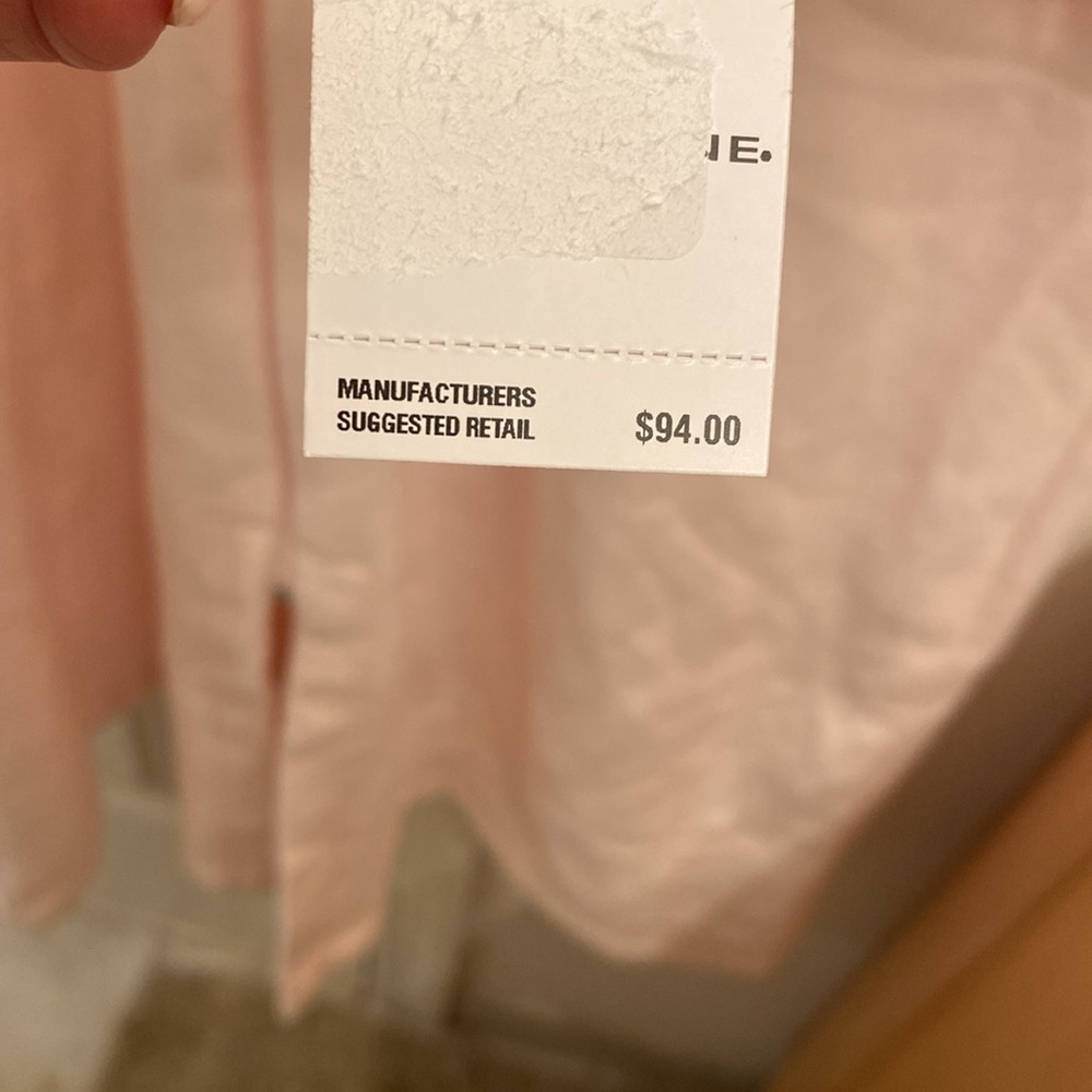 Miss Elaine pink zip up robe - Picture 3 of 5